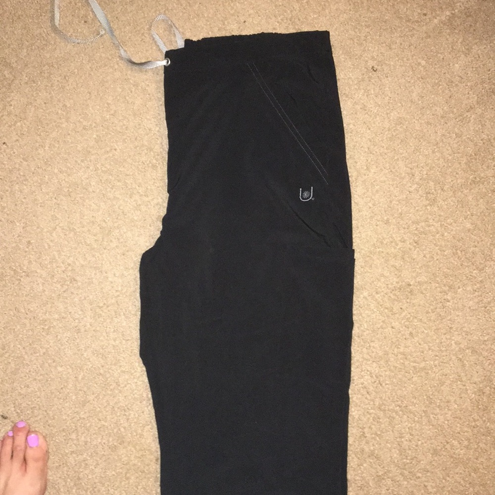 Tall Small Urbane Scrub Pants Black